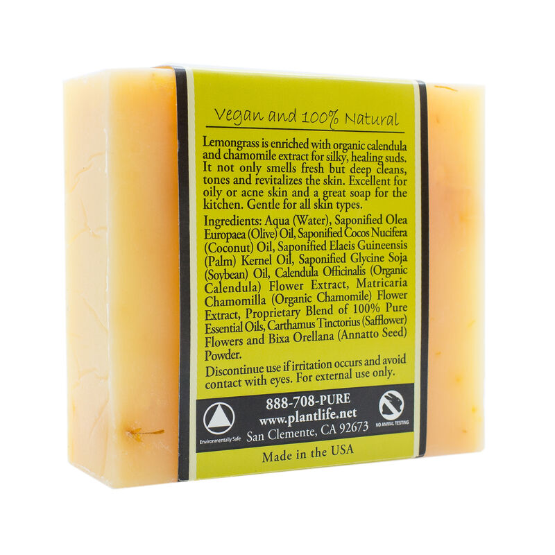 Plantlife Bar Soap - Lemongrass image number 2