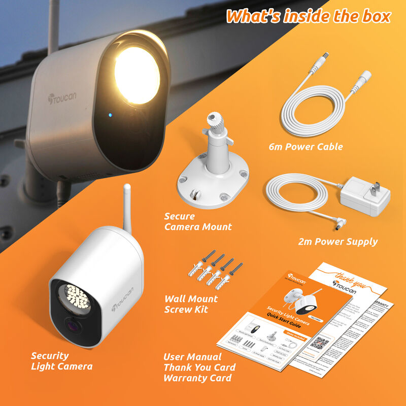 Toucan Floodlight Security Camera image number 6