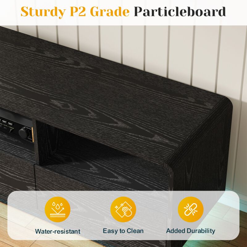 Tust LED Light Equipped TV Stand image number 3