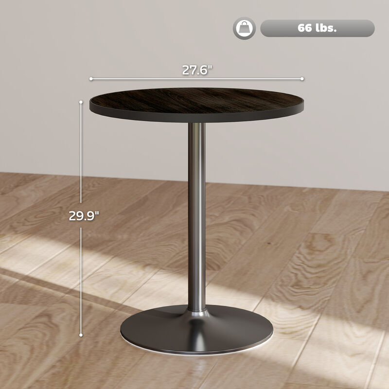 Hivvago Round Kitchen Dining Table for Small Spaces image number 2