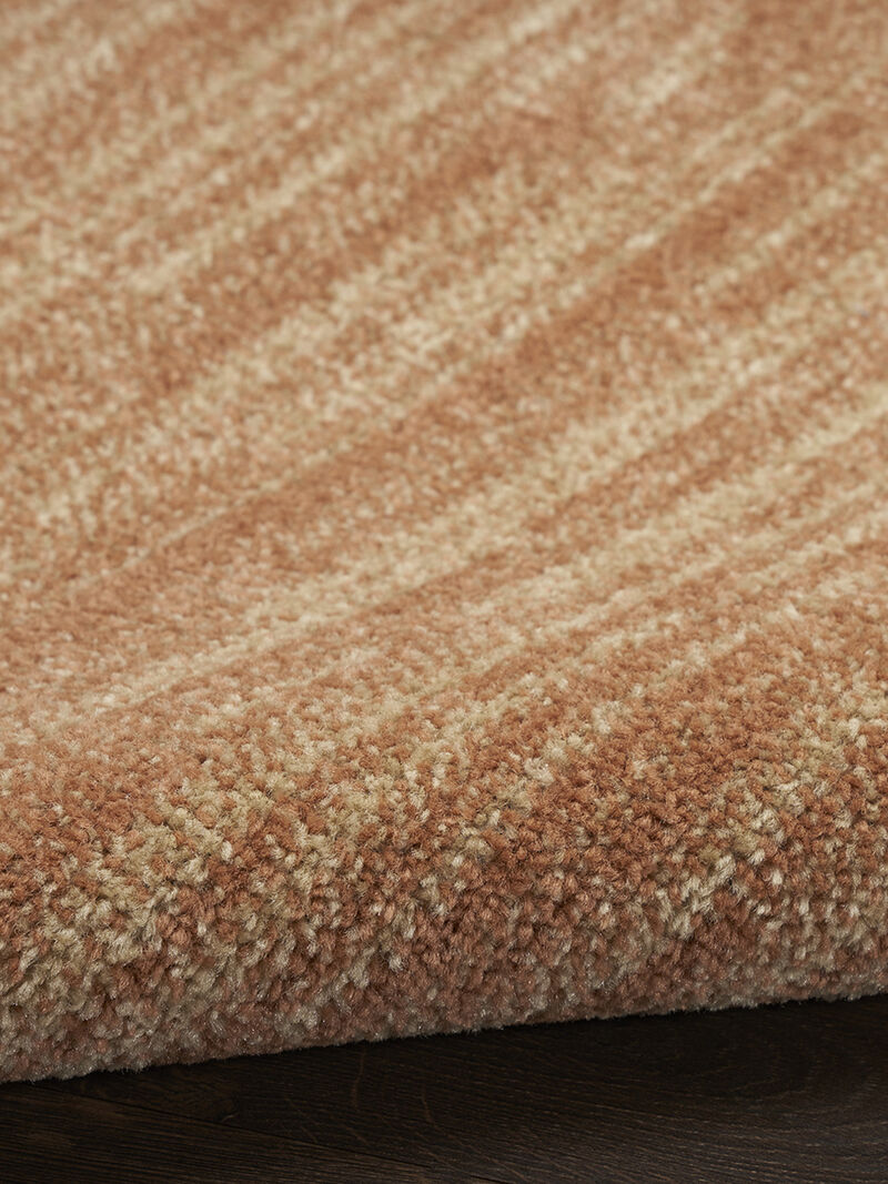Nourison Essentials NRE01 Rust 7' x Square Rug image number 4