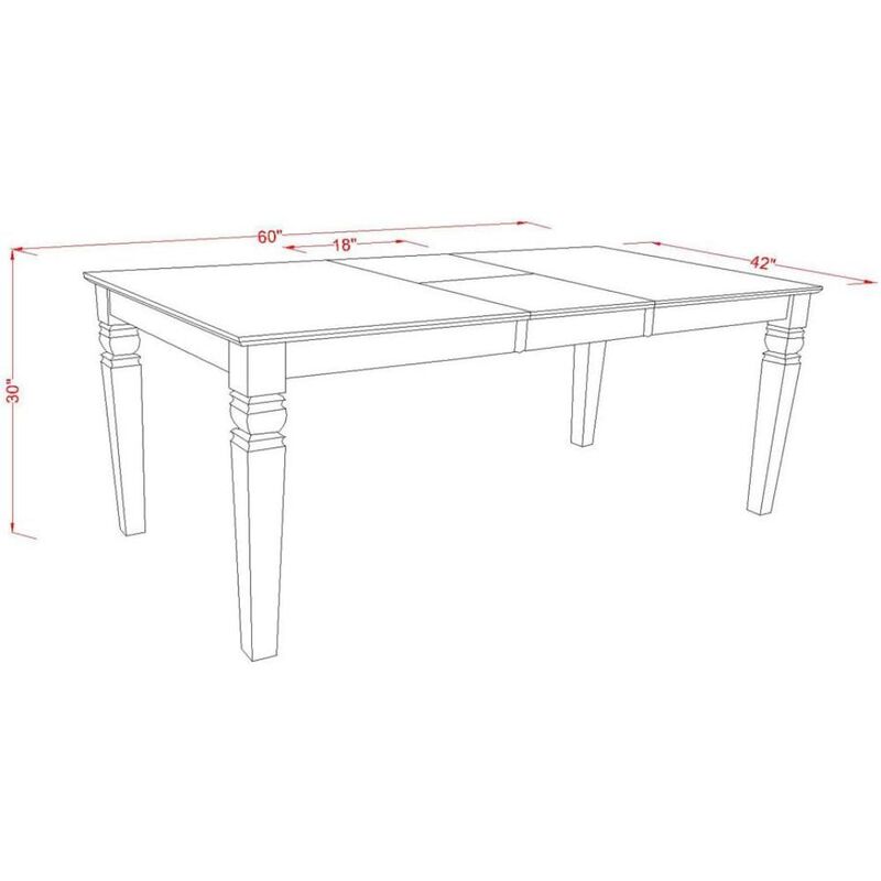 Dining Room Set Linen White