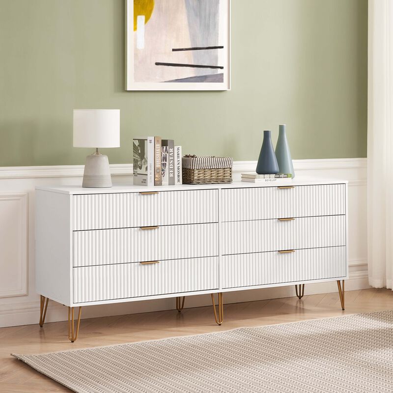 Dumbo Low Dresser in White