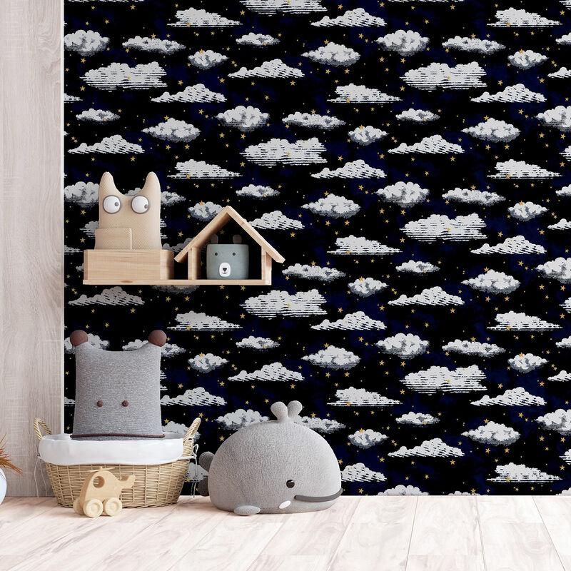 Zeno Navy Starry Skies Wallpaper image number 2