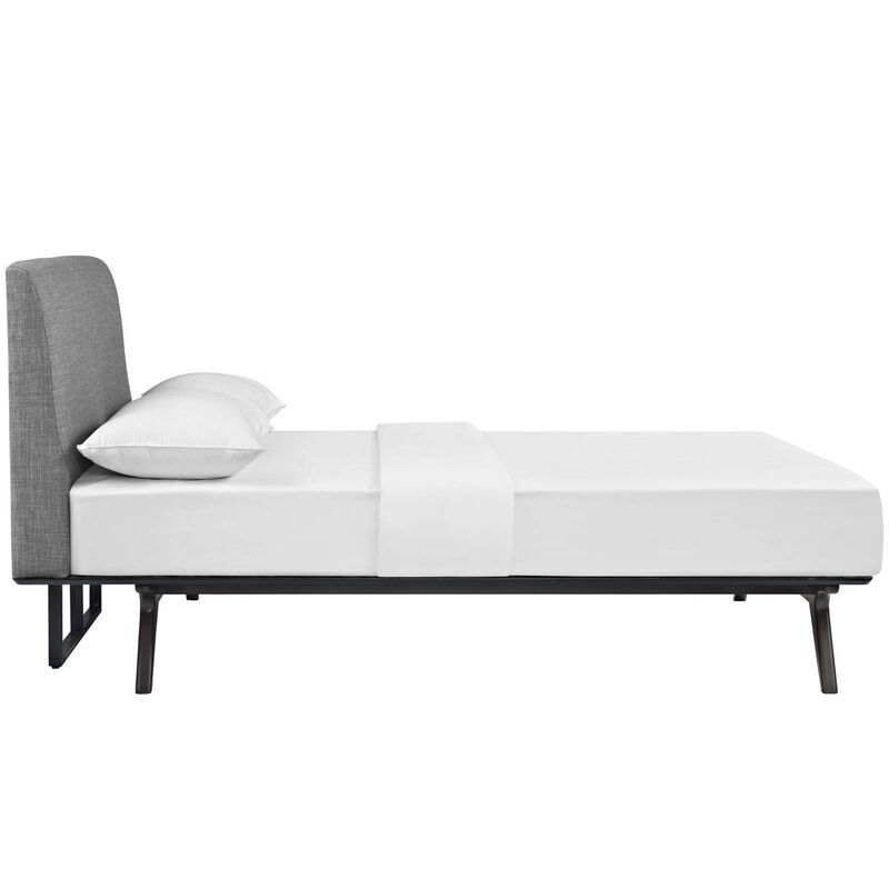 Modway - Tracy Queen Bed Cappuccino image number 3