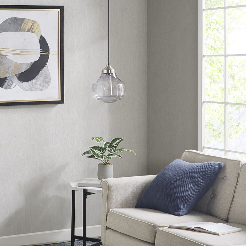 Streamdale Elm Bell-Shaped Glass Pendant