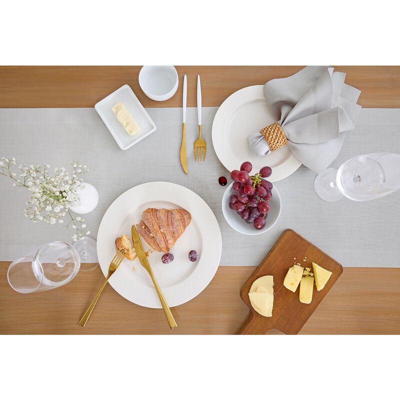 Solino Home 100% Pure Linen Table Runner - Fete