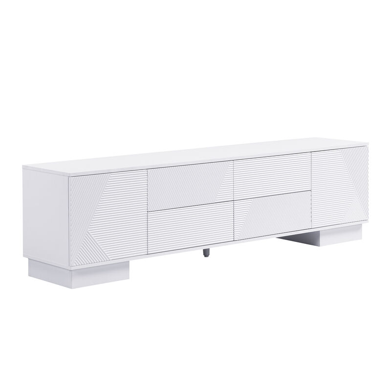 Merax Modern Minimalist TV Cabinet image number 0