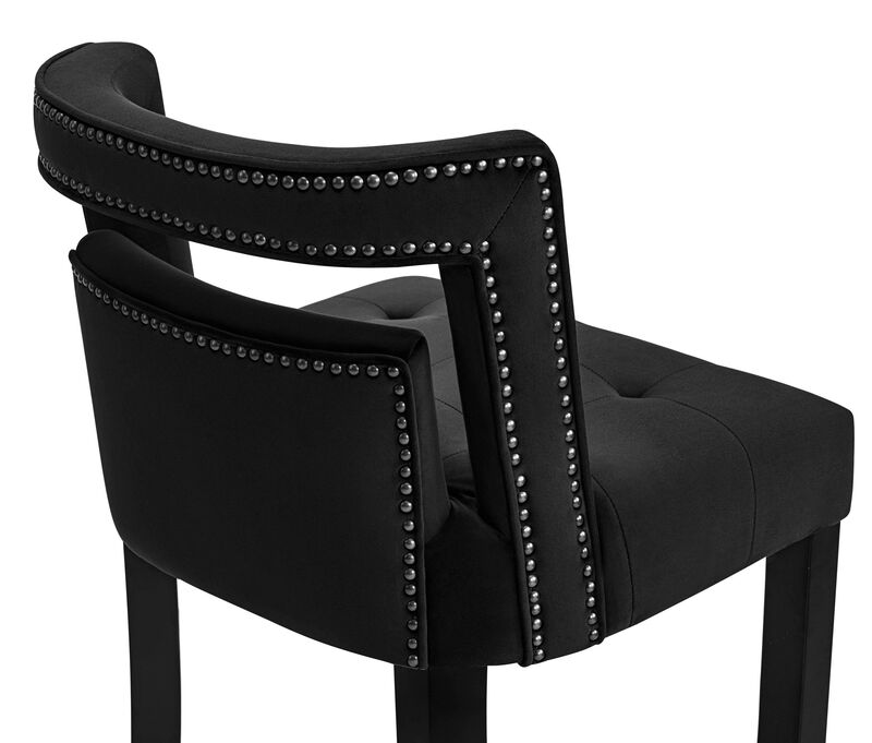 Hart Velvet Counter Stool image number 3
