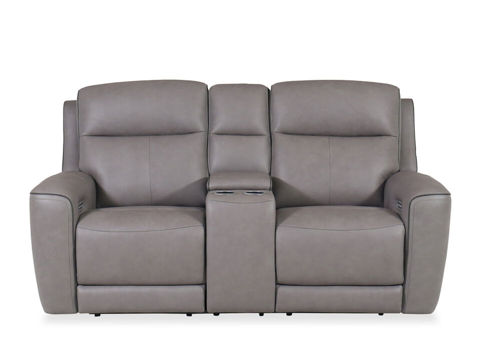 5Z-Relaxation Dual Power Reclining Loveseat with Console