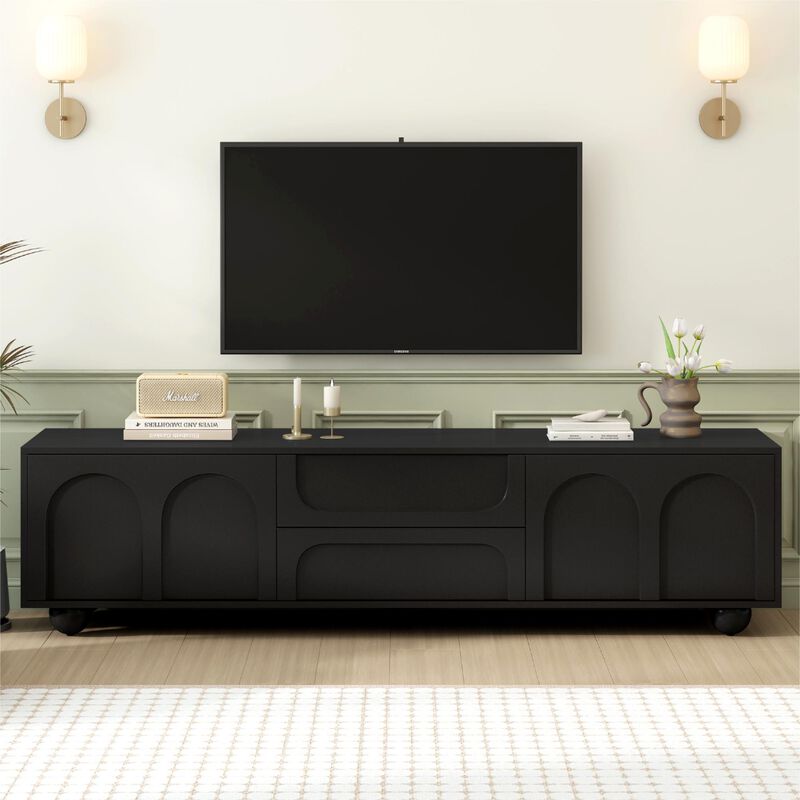 Merax Entertainment Center TV Stand for Living Room