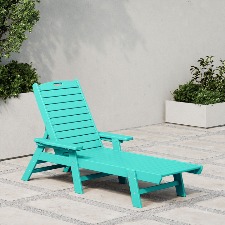 WestinTrends Poly Reclining Chaise Lounge