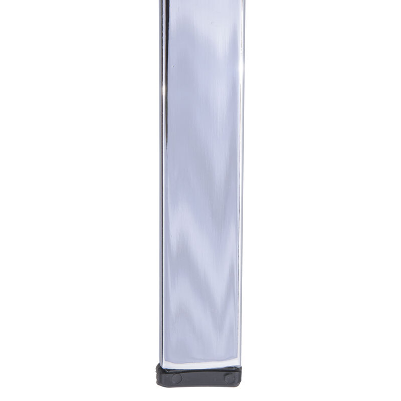 LeisureMod Menno Modern Acrylic Folding Chair, Set of 4