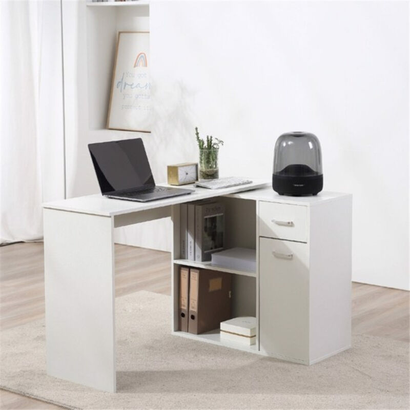 Office Computer Desk Sturdy & Spacious Workstation