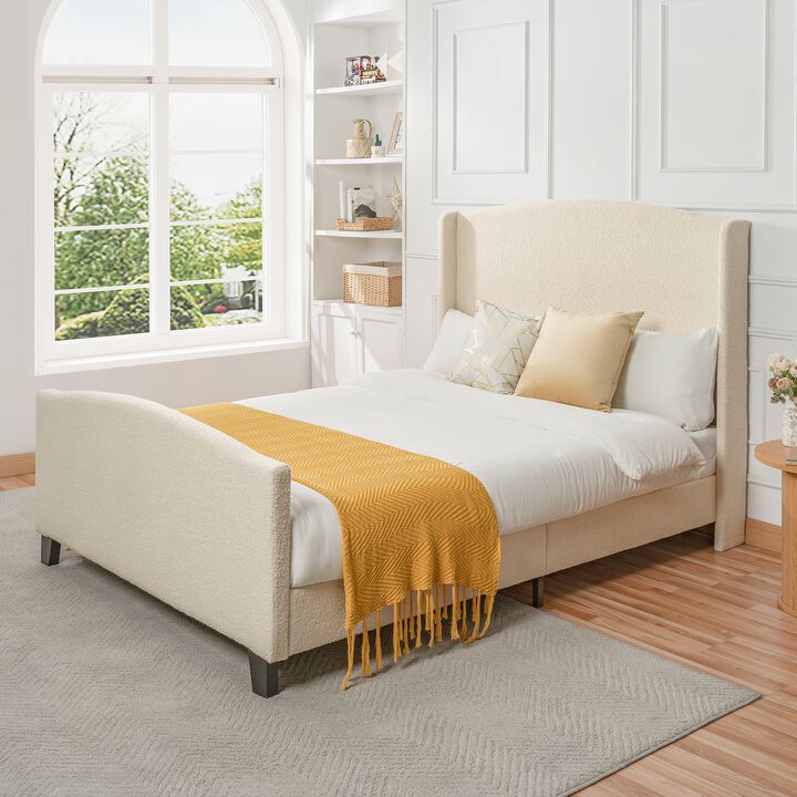 TATEUS Upholstered Platform Bed