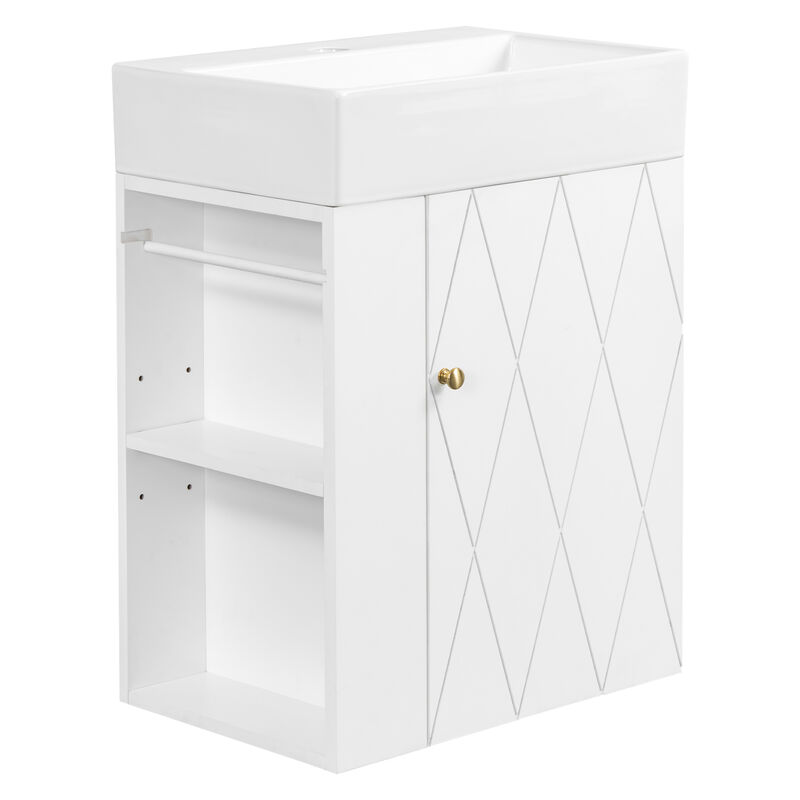 Compact 20" Bathroom Vanity image number 8