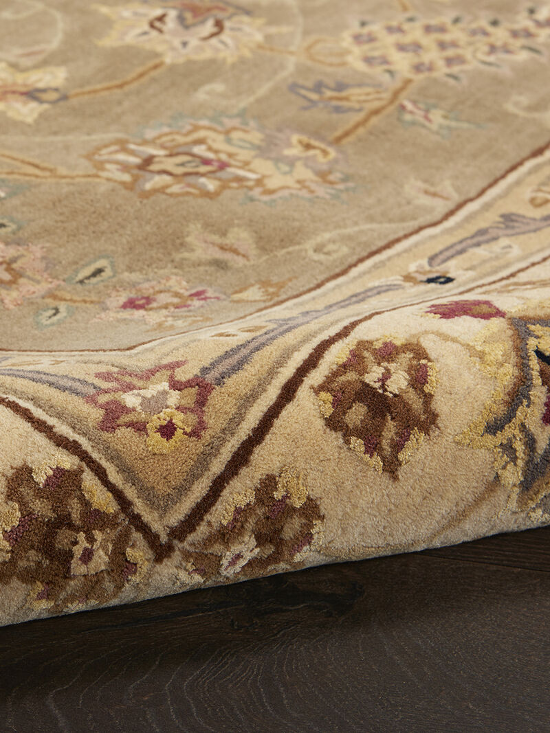 Nourison 2000 2003 Olive 8' x Round Rug