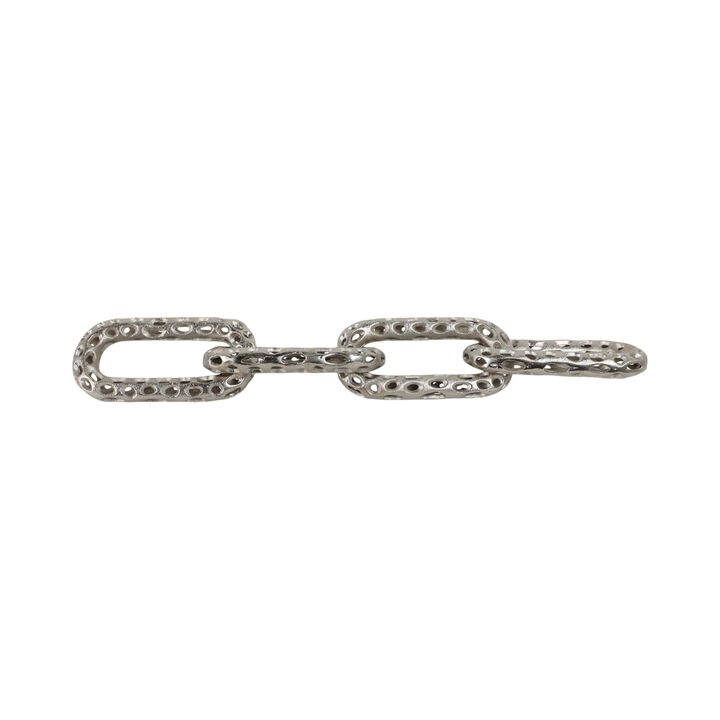 25x4 Pierced Metal Chain Link