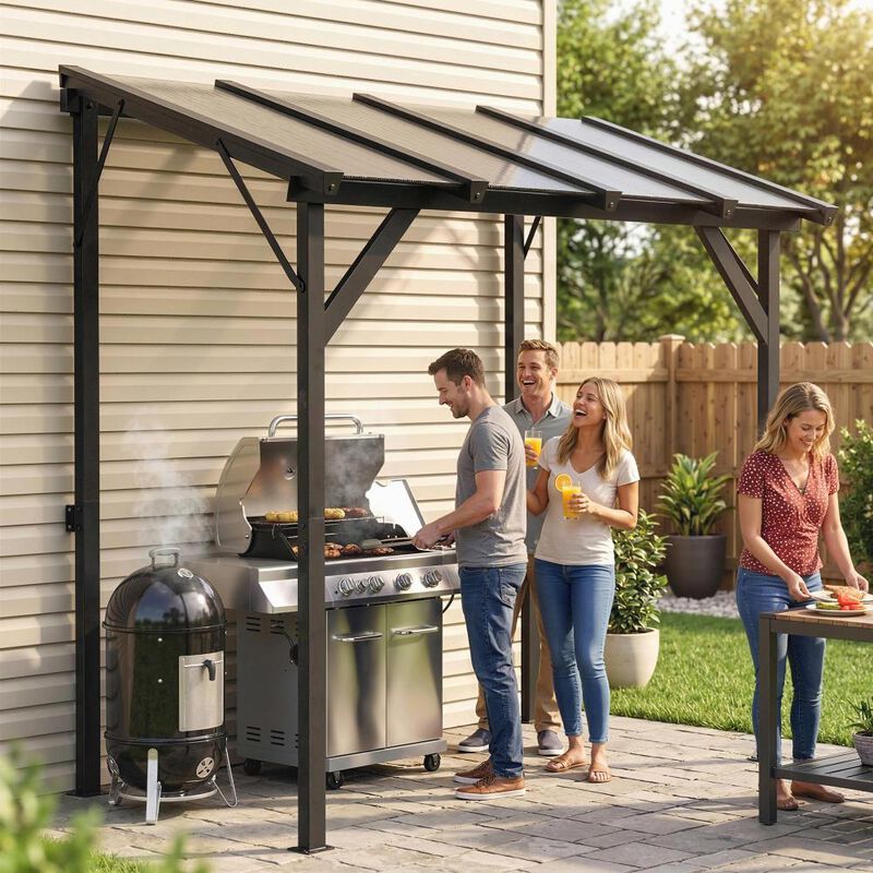 Hivvago Outdoor BBQ Grill Gazebo Shelter image number 1