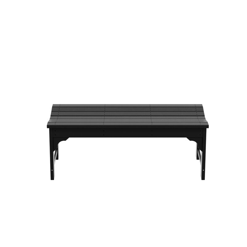 WestinTrends Backless All-Weather Outdoor Bench