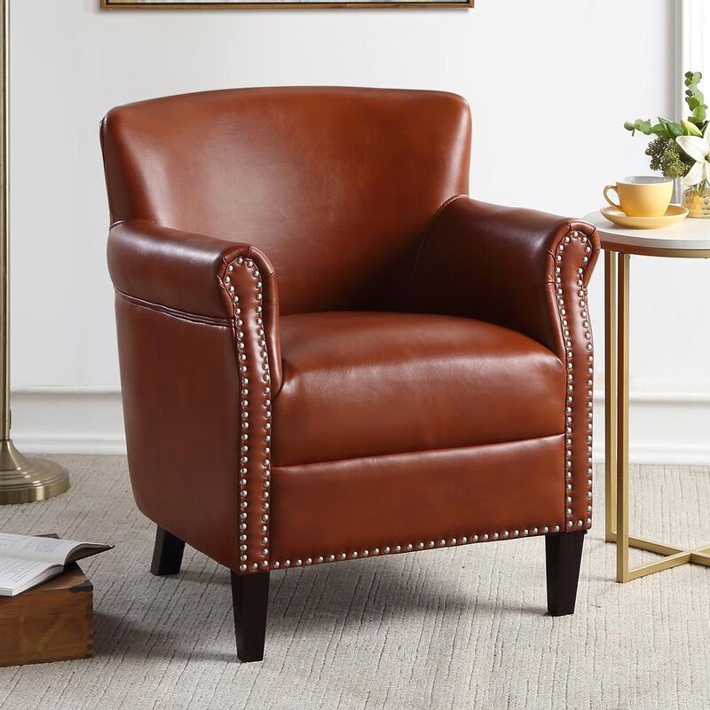 Holly Caramel Club Chair