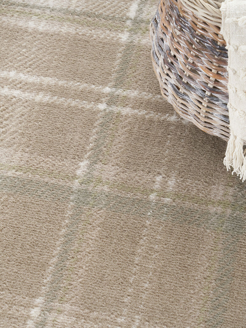 Grafix GRF03 Taupe 9' x 12' Rug image number 2
