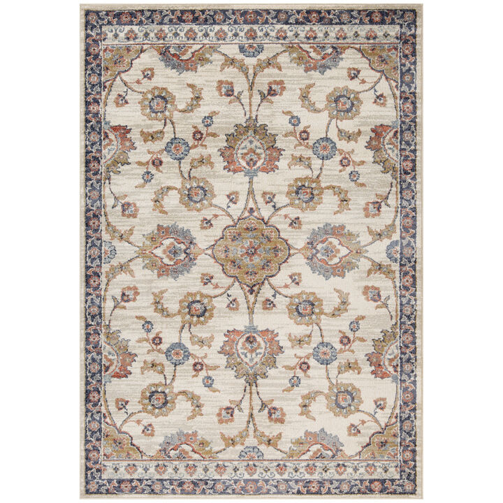HomeRoots Floral Area Rug