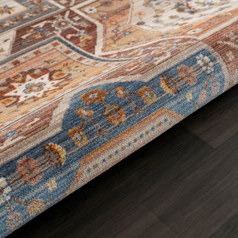 LR Home Holi Durable Performance Area Rug Indoor