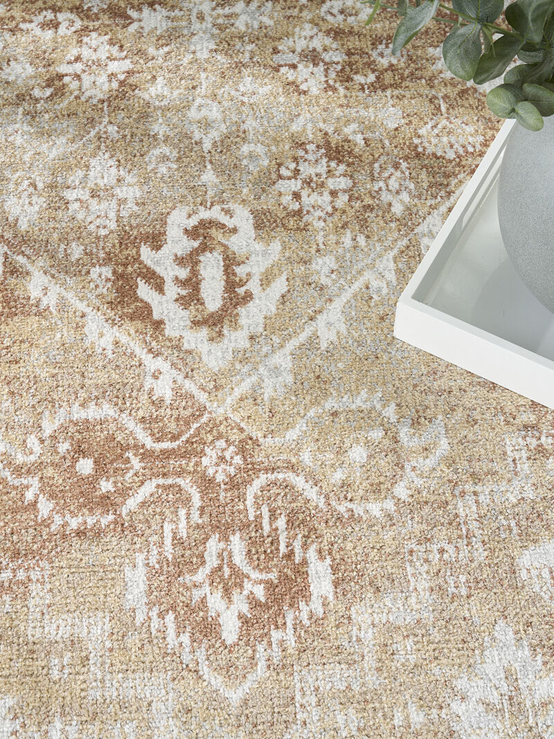 Astra Machine Washable ASW11 Rust/Multicolor 9' x 12' Rug