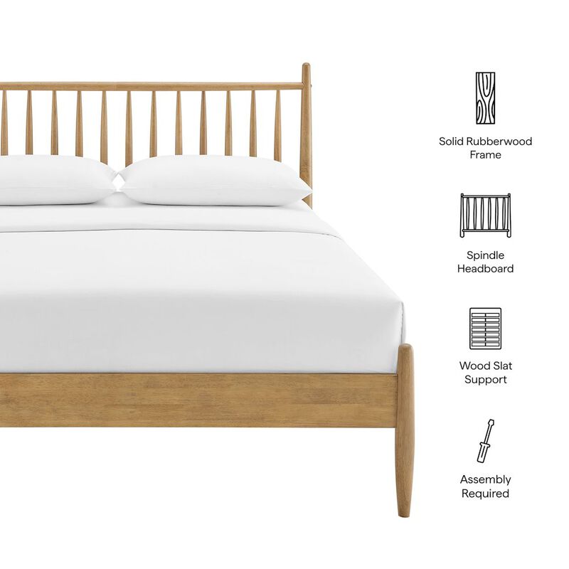 Zane Queen Size Spindle Bed image number 1