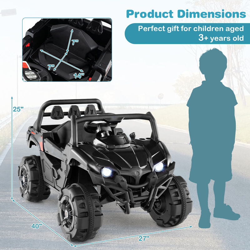 Kids 12V Battery Powered Ride On Car with Remote Control and Speed Control image number 2