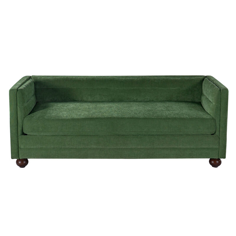 Gaxgox Modern Chenille 3 Seater Sofa image number 0
