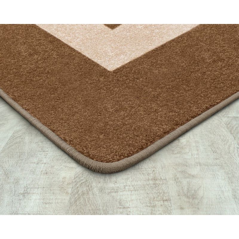 Joy Carpets Kid Essentials Portrait 10'9 x 13'2 Area Rug in Color Onyx