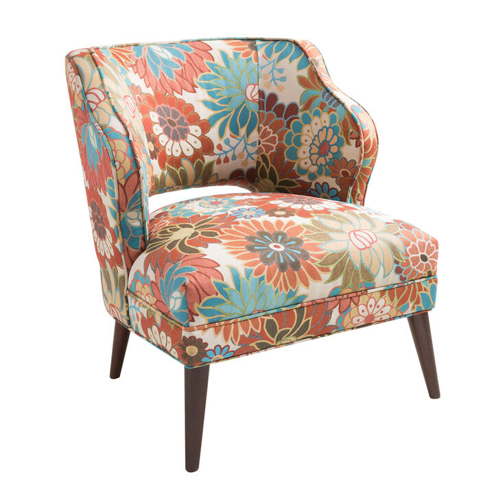 Open Back Accent Chair