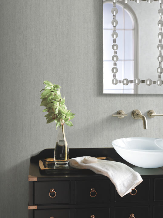Natural Texture Grey Wallpaper
