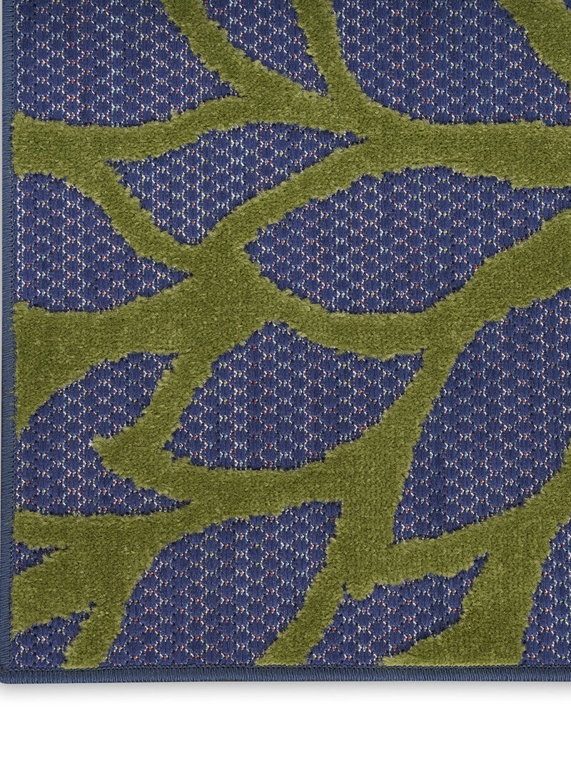 Aloha ALH05 Navy/Multicolor 6' x 9' Rug