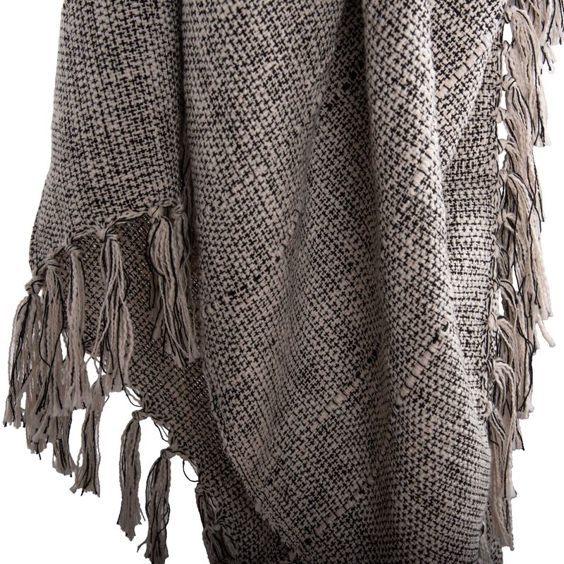 Black 50" x 60" Throw Blanket