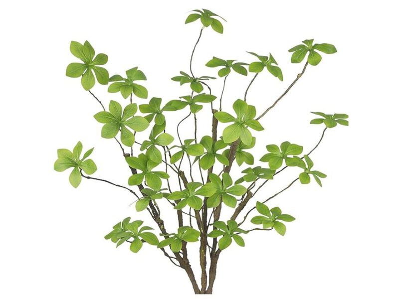 3 Piece Green Artificial Greenery Stems Long Stem Vase Filler image number 0