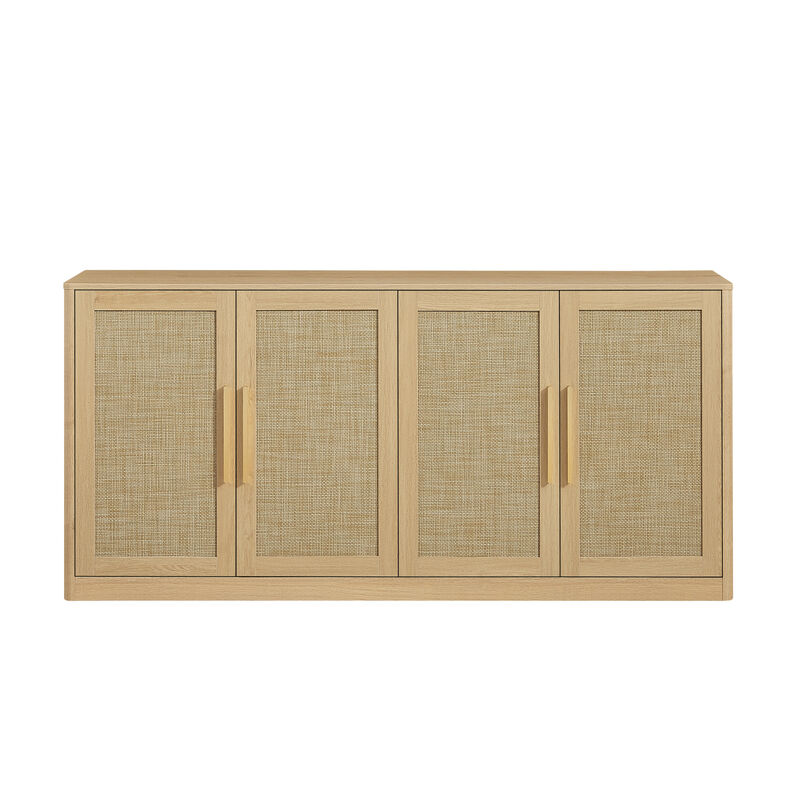 Nalhob 67" Rattan Sideboard image number 0