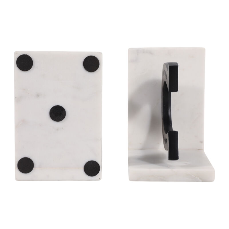 S/2 6" Horseshoe Bookends image number 5