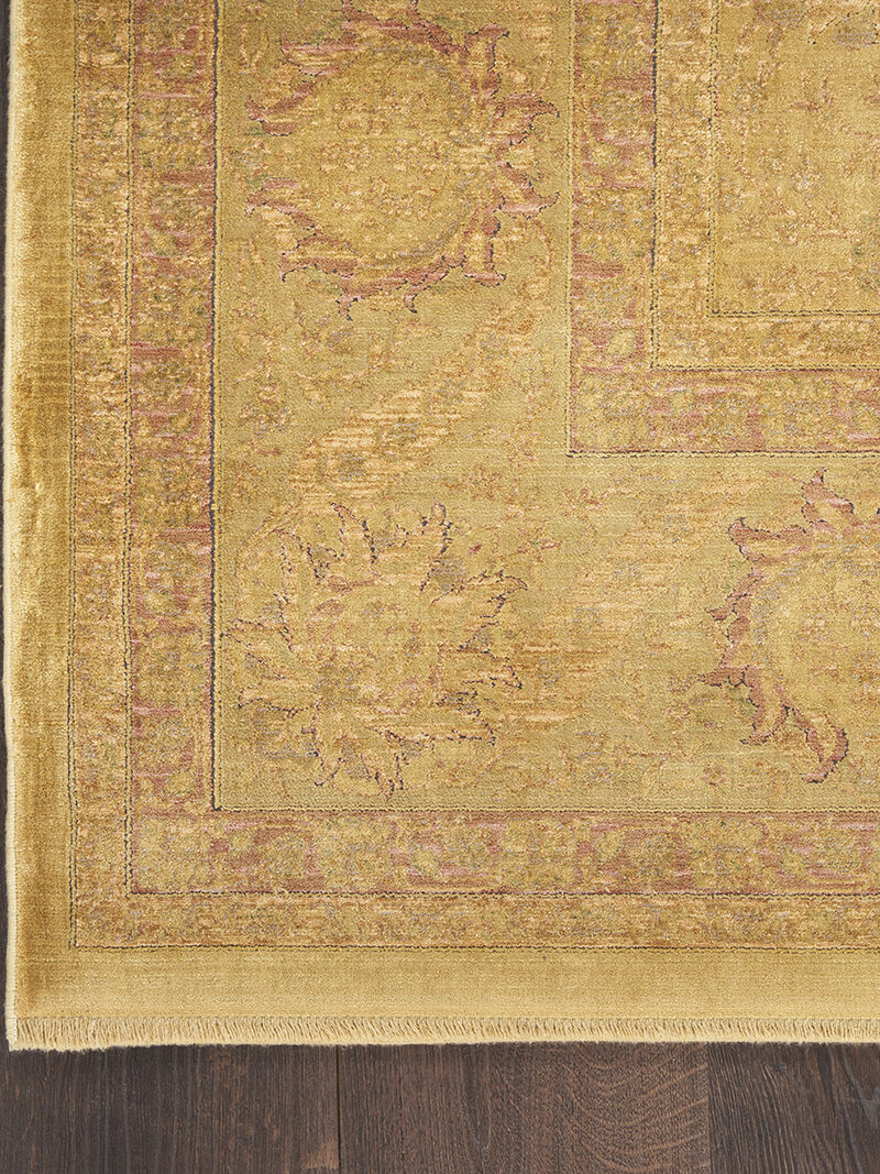 Luxurious LRS02 Gold 9'10" x 12'6" Rug image number 2