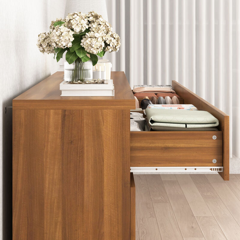 Flemwu 12 Drawers Double Dresser image number 8