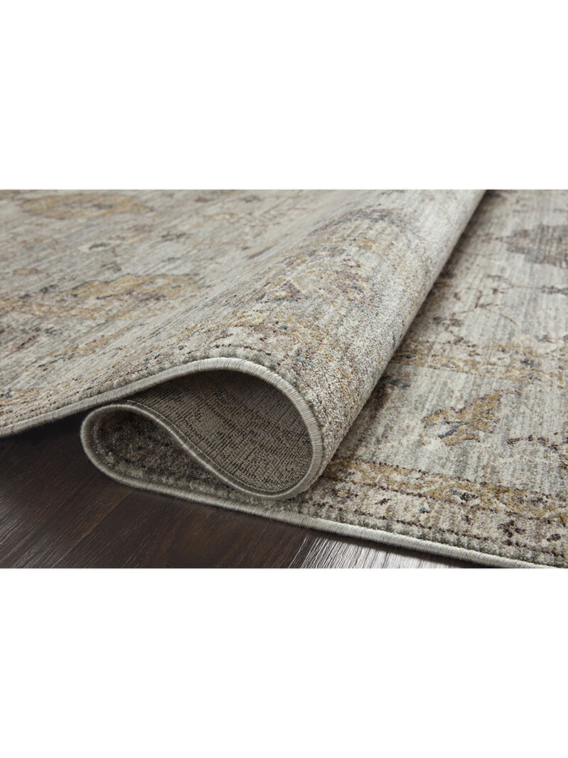 Millie MIE02 Sky/Gold 18" x 18" Sample Rug