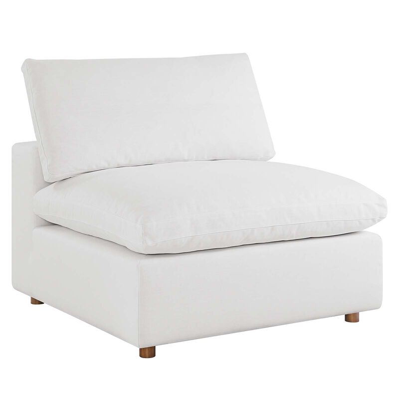 Commix Down Filled Overstuffed Armless Chair image number 0