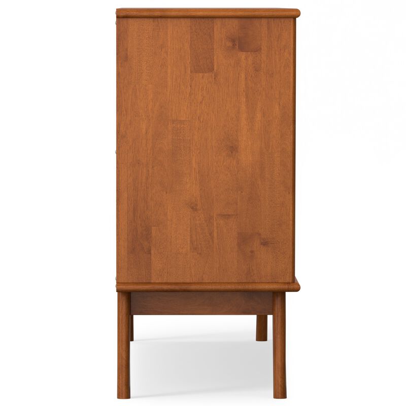Muxzon Mid Century Solid Rubberwood Sideboard Buffet image number 5