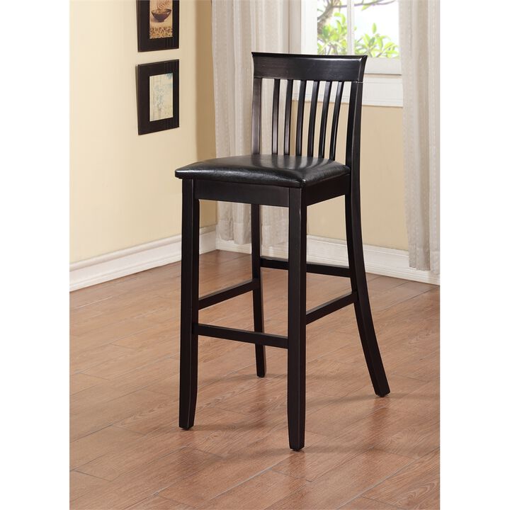 Linon Torino 30 In Craftsman Bar Stool
