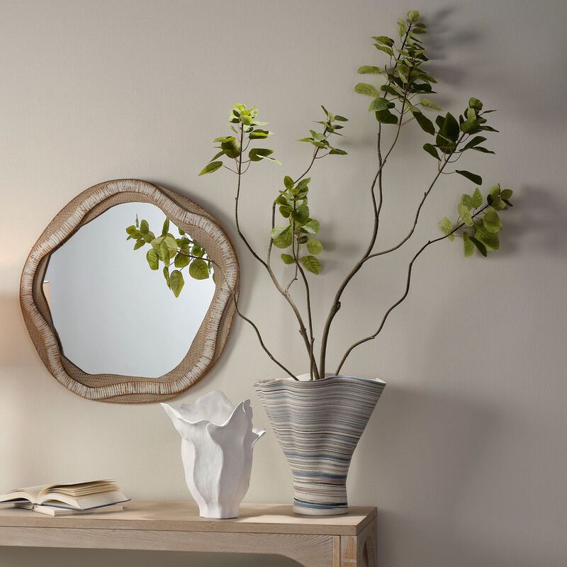 Splayed Porcelain Vase