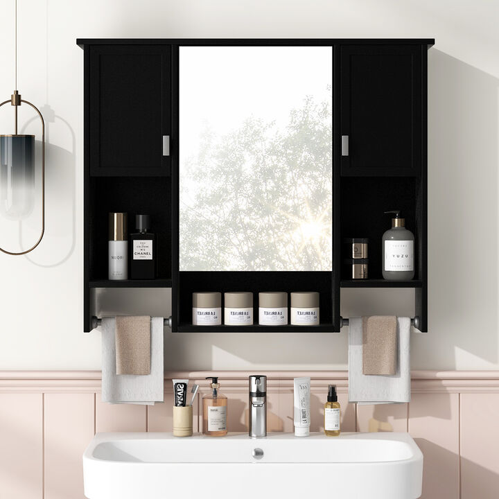 Merax Modern Wall Mounted Bathroom Storage Cabinet