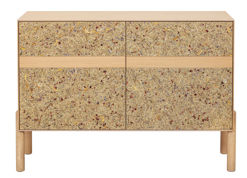 BLOOM Designer Sideboard Featuring Handcrafted Doors