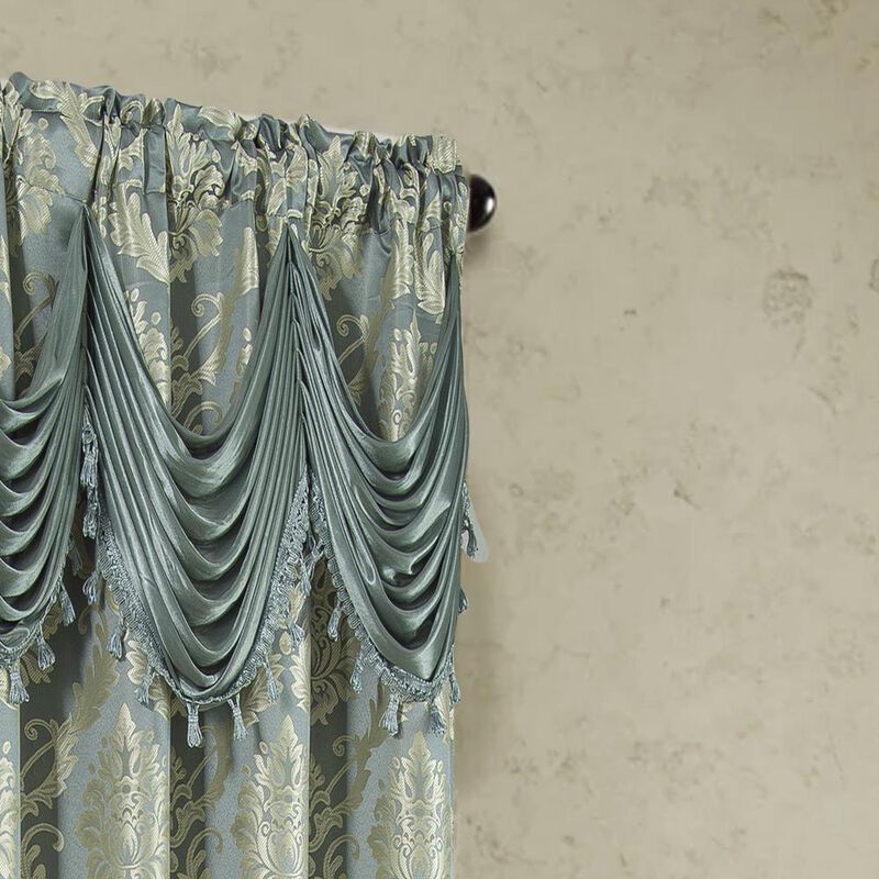RT Designers Collection Stockton Premium Two Pack Double Curtain Panel image number 2